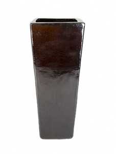 Кашпо Plain kubis brown 90 см.