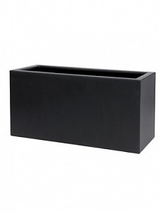 Кашпо Polycube anthracite rectangle 60 см.