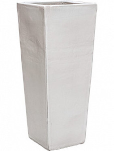 Кашпо Plain kubis white 90 см.
